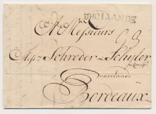 Amsterdam - Bordeaux Frankrijk 1765 - D Hollande