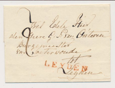 Locaal te Leyden 1826 - Na Posttijd