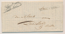 Den Haag - Zuidland bij Brielle 1818 - Gouverneur Zuid Holland