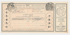 Postbewijs G. 31 - Rotterdam 1955