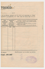 Particuliere Vrachtbrief H.IJ.S.M. Amsterdam - Apeldoorn