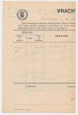 Vrachtbrief Staats Spoorwegen Amsterdam - Den Haag 1912