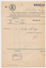 Vrachtbrief Staats Spoorwegen Lochem - Den Haag 1912