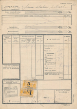 Vrachtbrief / Spoorwegzegel N.S. Etten Leur - s Hertogenbosch 31