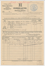 Fiscaal - Aanslagbiljet Haarlemmermeer 1904