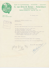 Brief Amersfoort 1959 - Boom- en Plantenkwekerij