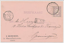 Firma briefkaart Gieten 1897 - Manufacturen