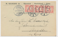 Firma briefkaart Goes 1913 - Bloemist