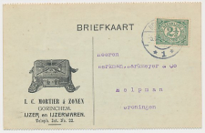 Firma briefkaart Gorinchem 1914 - IJzerwaren