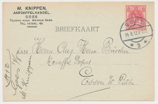 Firma briefkaart Goes 1912 - Aardappelhandel