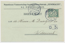Firma briefkaart Hoogezand 1911 - Aardappelmeelfabriek