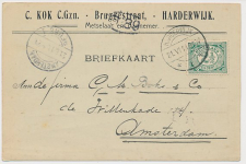 Firma briefkaart Harderwijk 1911 - Metselaar - Aannemer