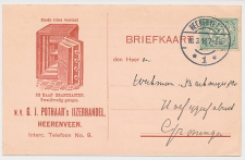Firma briefkaart Herenveen  1916 - IJzerhandel - Brandkast