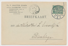 Firma briefkaart Heerenveen 1913 - Bloemist