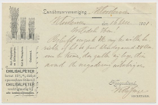 Firma briefkaart Kloosterveen 1901 - Chilisalpeter - Landbouw