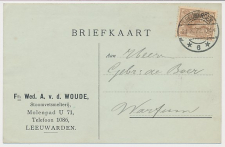 Firma briefkaart Leeuwarden 1922 - Stoomvetsmelterij