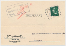 Firma briefkaart Leeuwarden 1940 - IJs- en Melkpoederfabrieken