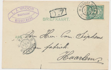 Firma briefkaart Middelburg 1903 - Banketbakker