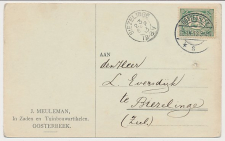 Firma briefkaart Oosterbeek 1913 - Zaden - Tuinbouwartikelen