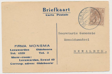 Firma briefkaart Oldeboorn 1922 - Firma Monsma