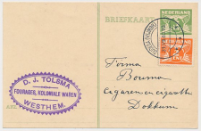 Briefkaart Westhem 1940 - Fourages - Koloniale waren