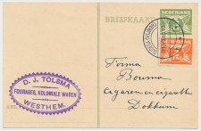 Briefkaart Westhem 1940 - Fourages - Koloniale waren