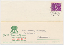 Firma briefkaart Opheusden 1964 - Boomkwekerijen