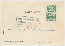 Firma briefkaart Rijssen 1942 - Ter Horst en Co.