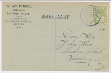 Firma briefkaart Sauwerd 1919 - Fourage