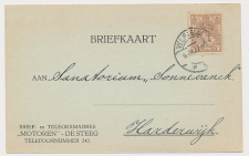 Firma briefkaart De Steeg 1922 - Motoren