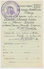 Briefkaart Broekhoven Tilburg 1935 - Parochie O.L. Vrouwe 