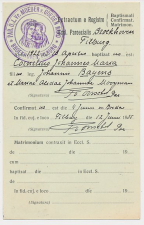 Briefkaart Broekhoven Tilburg 1935 - Parochie O.L. Vrouwe 