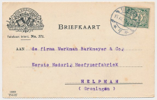 Firma briefkaart Tilburg 1915 - IJzerhandel