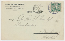 Firma briefkaart Tilburg 1911 - Bloemisterij