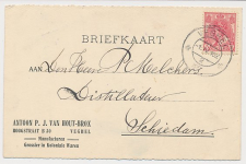 Firma briefkaart Veghel 1920 - Manufacturen - Grossier