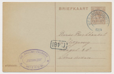 Briefkaart Wierum / Nes 1924 - Chr. Jong. Ver. Ebenhaezer