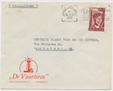 Firma envelop Amsterdam 1951 - De Vuurtoren
