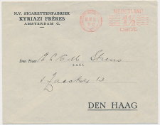 Firma envelop Amsterdam 1931 - Sigarettenfabriek 