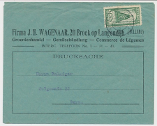 Firma envelop Broek op Langendijk 1924 - Groentenhandel
