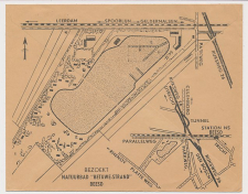 Envelop Gemeente Beesd 1965 - Plattegrond