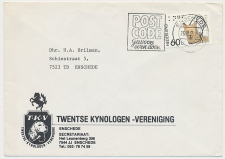 Envelop Enschede 1985 - Twentse Kynologen Vereniging - Hond