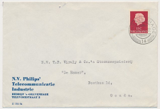 Firma envelop Den Haag 1964 - Philips Telecommunicatie Industrie