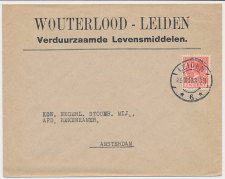Firma envelop Leiden 1929 - Levensmiddelen
