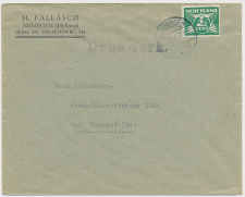 Firma envelop Nijmegen / Ubbergen 1931 - H. Fallasch