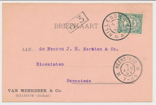 Firma briefkaart Hillegom 1902 - Van Meerbeek 