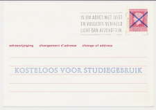 Verhuiskaart G. 42 s - STUDIEGEBRUIK - Demonstratiepost 1977