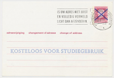 Verhuiskaart G. 42 s - STUDIEGEBRUIK - Demonstratiepost 1977