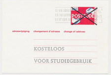 Verhuiskaart G. 44 s - STUDIEGEBRUIK - Demonstratiepost 1980