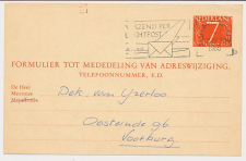 Verhuiskaart G. 30 Den Haag - Voorburg 1965