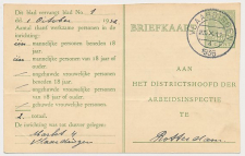 Arbeidslijst G. 16 b Vlaardingen - Rotterdam 1936